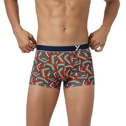 Aero Cotton Strech Printed Men Trunk