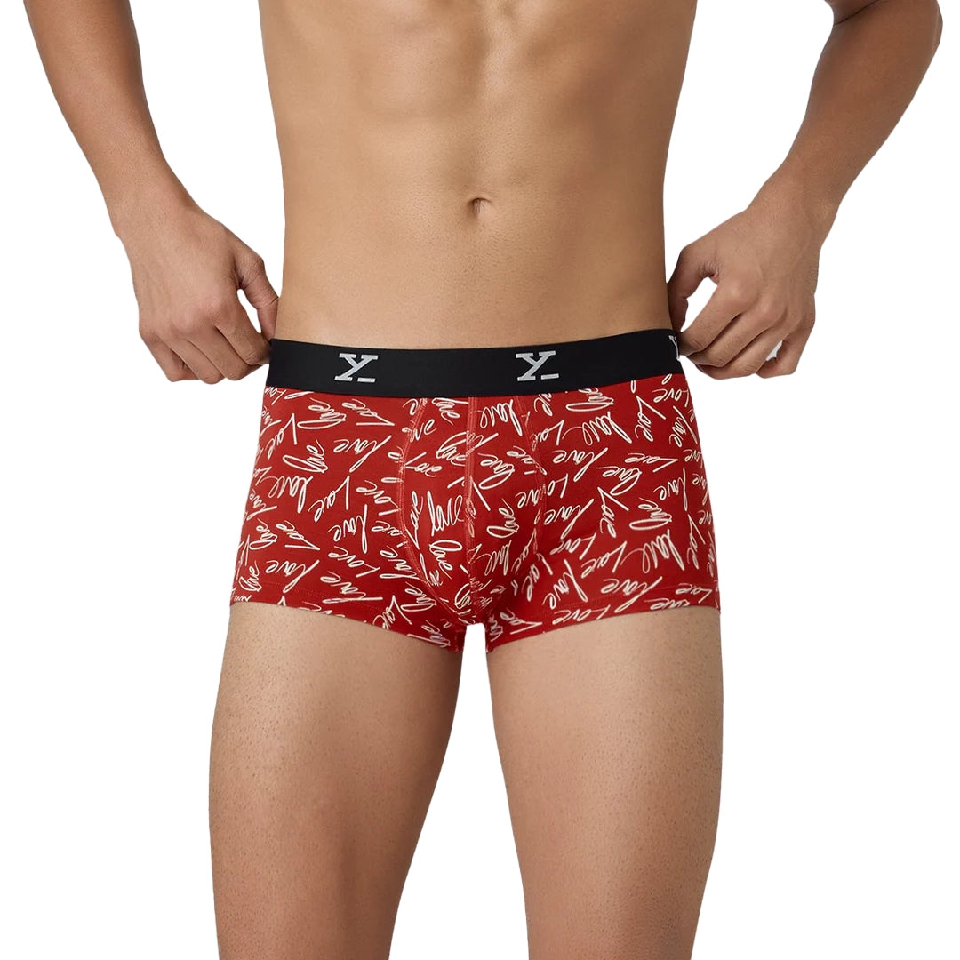 Aero Cotton Strech Printed Men Trunk