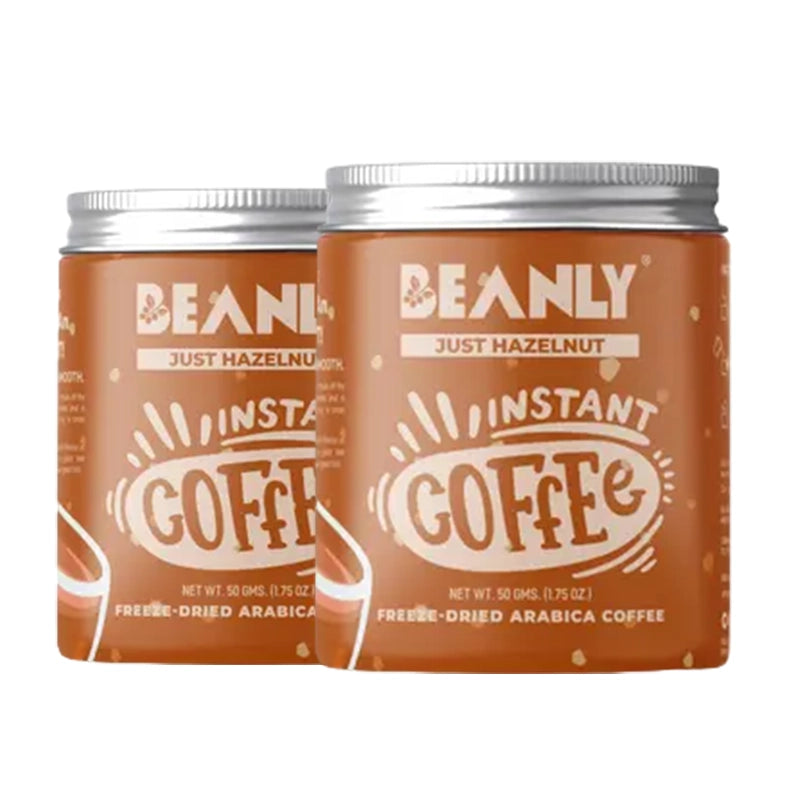 Instant Coffee Hazelnut - (50g x 2)