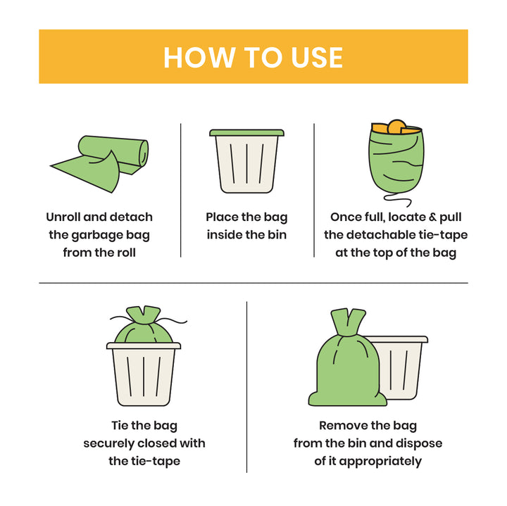 Oxo Biodegradable Garbage Bags - Large