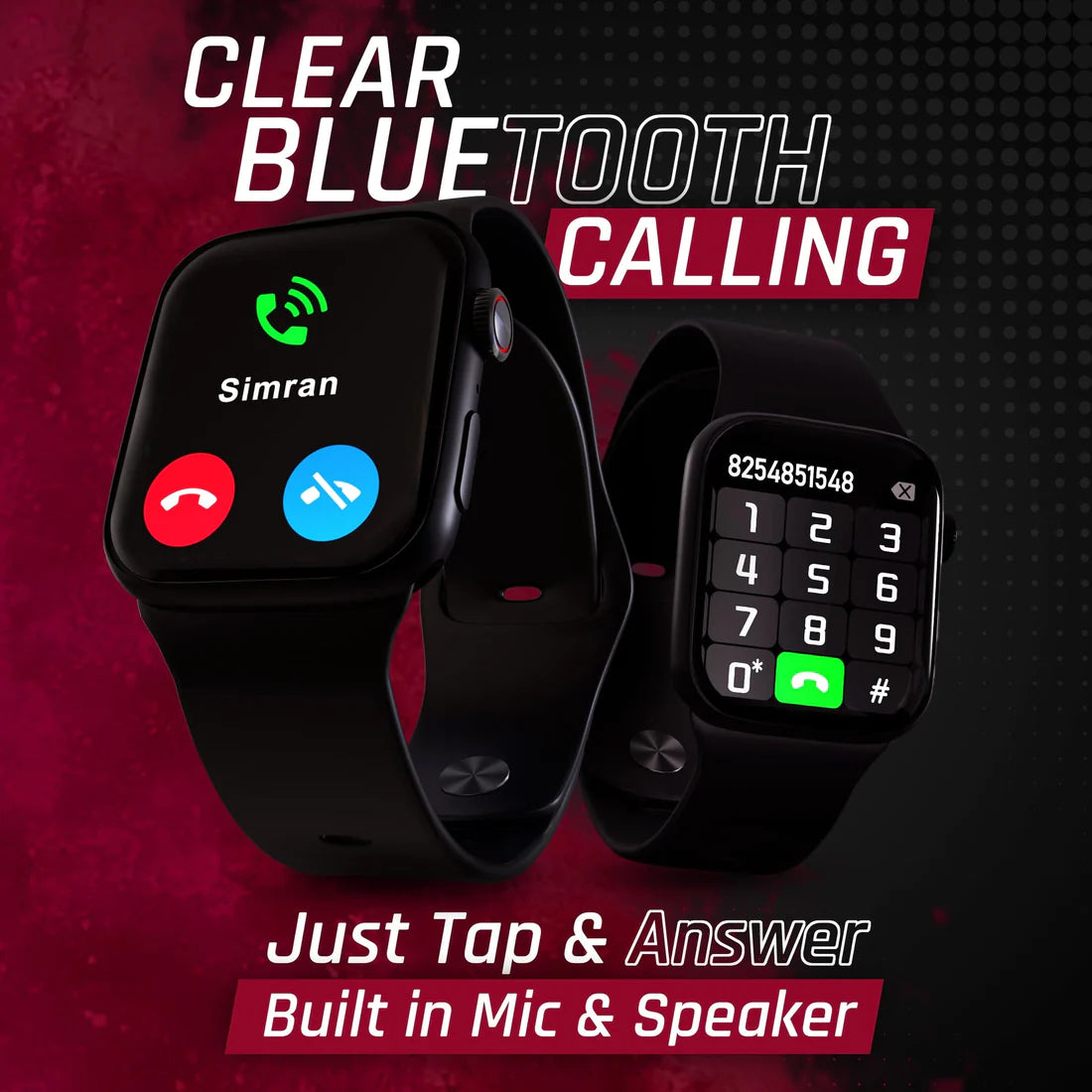 Pulse Ace 2.0 - BT calling Smartwatch with 1.83-inch Display