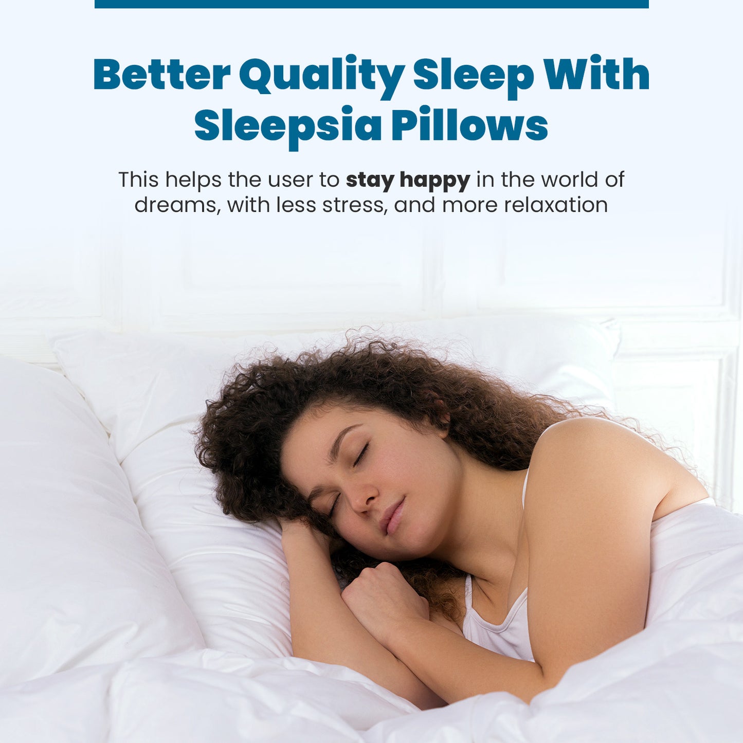 Microfiber Bed Pillow for Sleeping - (24 x 16 Inches)