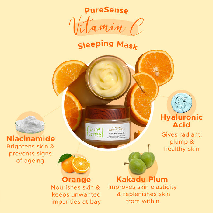 Vitamin C Sleeping Mask with Niacinamide