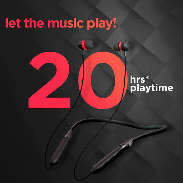 Jive J2 - Bluetooth Neckband Upto 20hrs Playtime