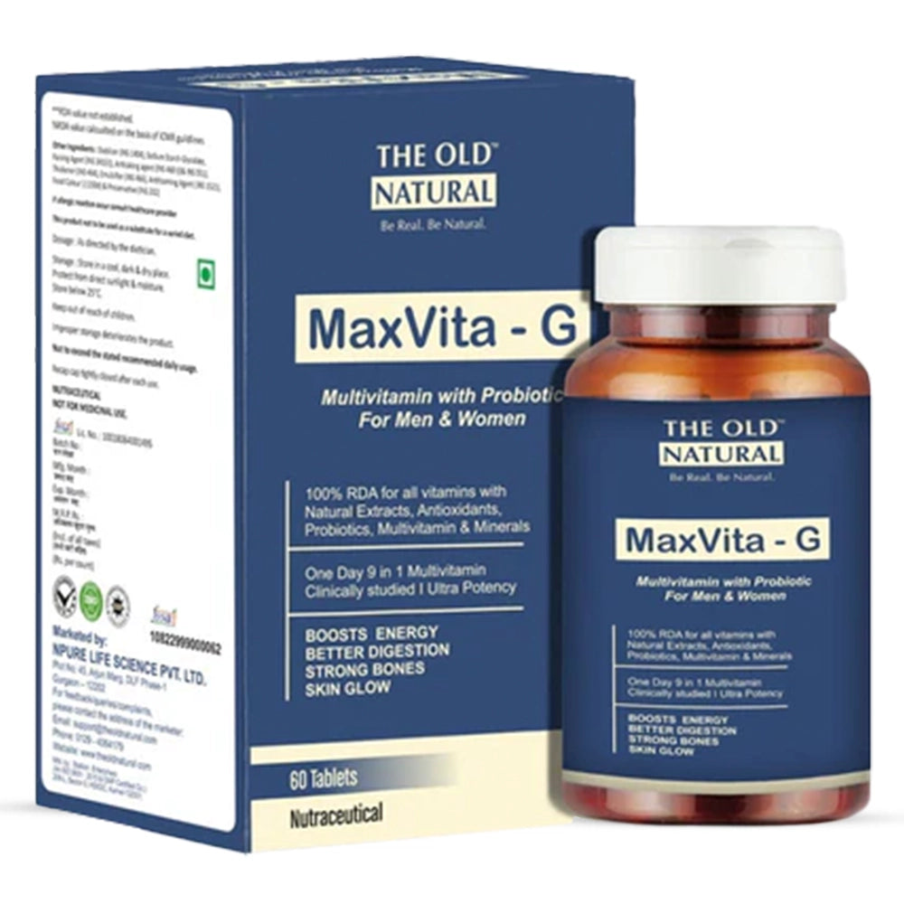 Max Vita-G Tablet Multivitamin for Men & Women- 60Tablets