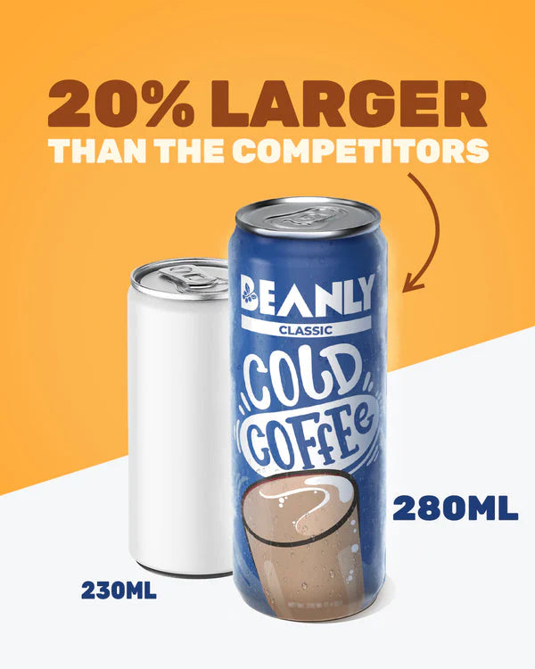 Flavoured Cold Coffee Cans Combo - 280ml each