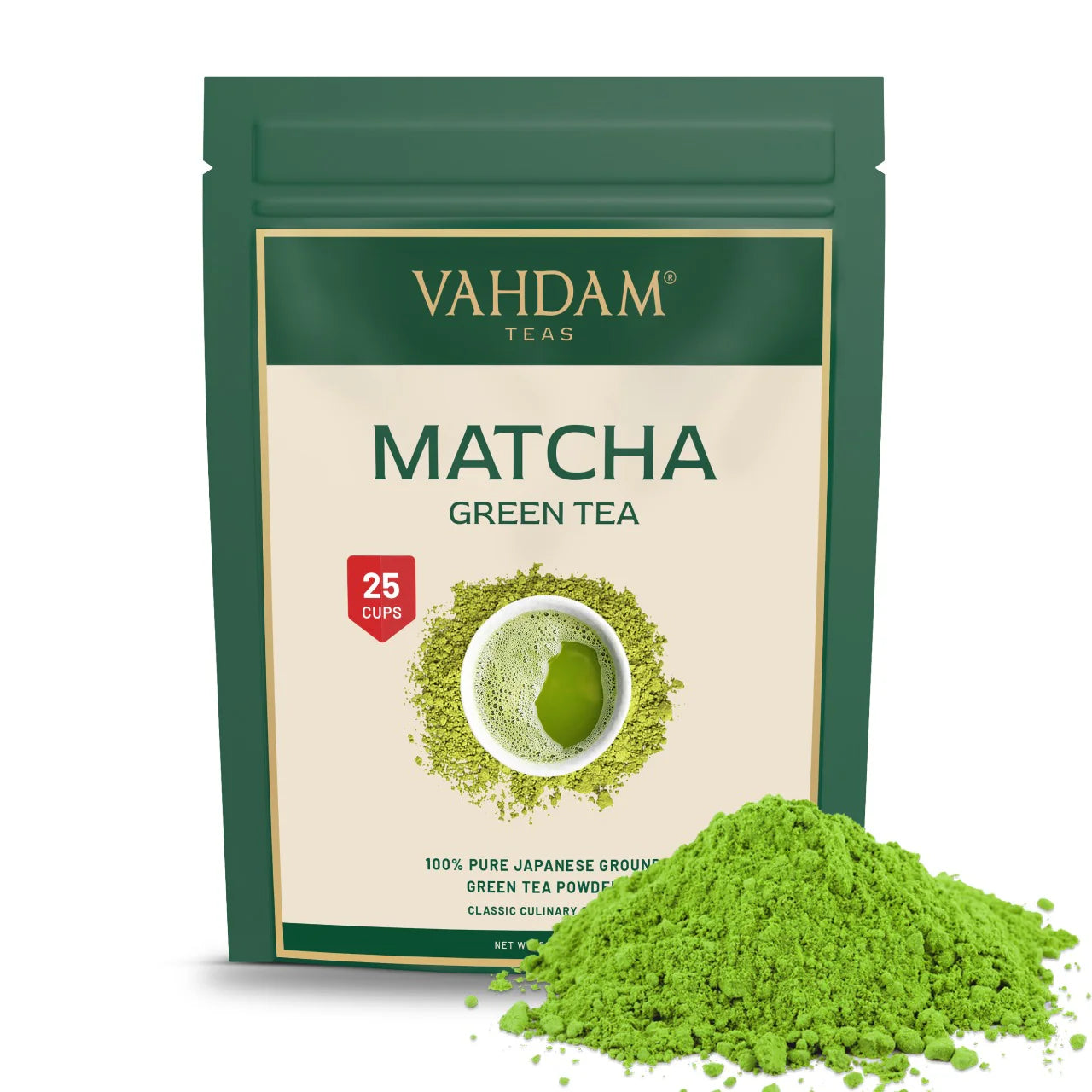 Pure Japanese Matcha Green Tea - 50g