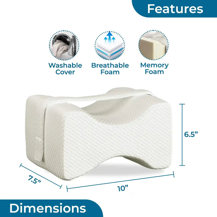 Orthopedic Memory Foam Knee and Leg Support Pillow