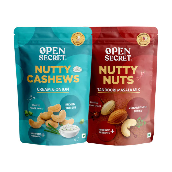 Savoury Cashews and Nutty Nuts (135g x 2)