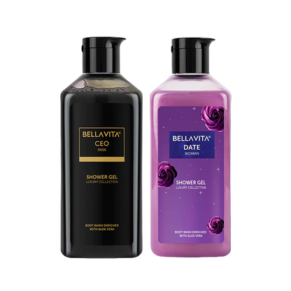 CEO Man and Date Woman - Shower Gel Combo - 250ml each