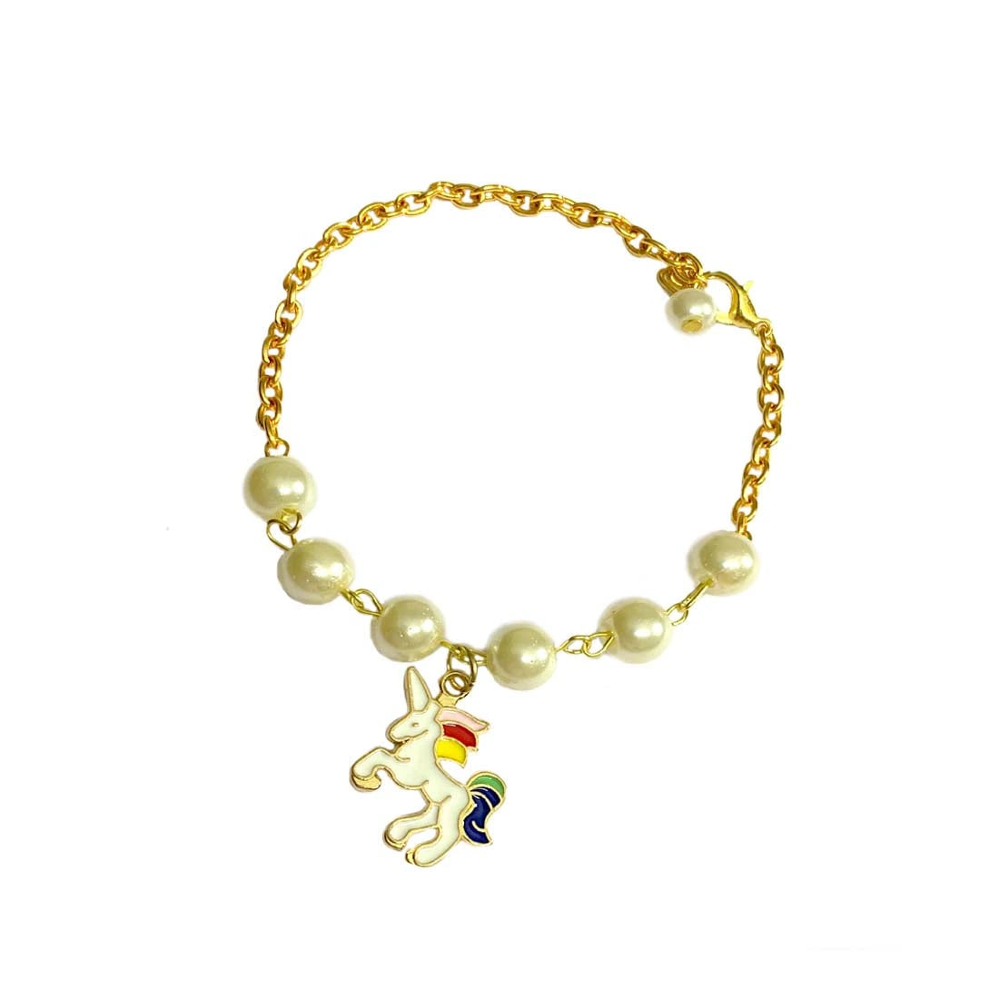 Pearl Charm Bracelet