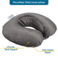 Microfiber Velvet Neck Travel Pillow