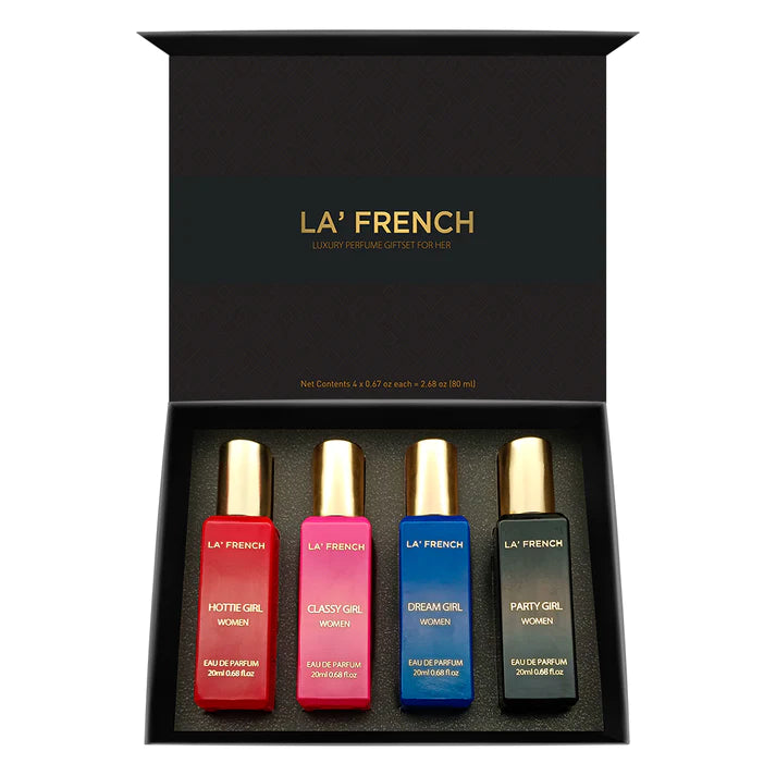 Perfume Gift Set for Women - (20ml x 4)