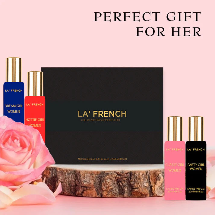 Perfume Gift Set for Women - (20ml x 4)