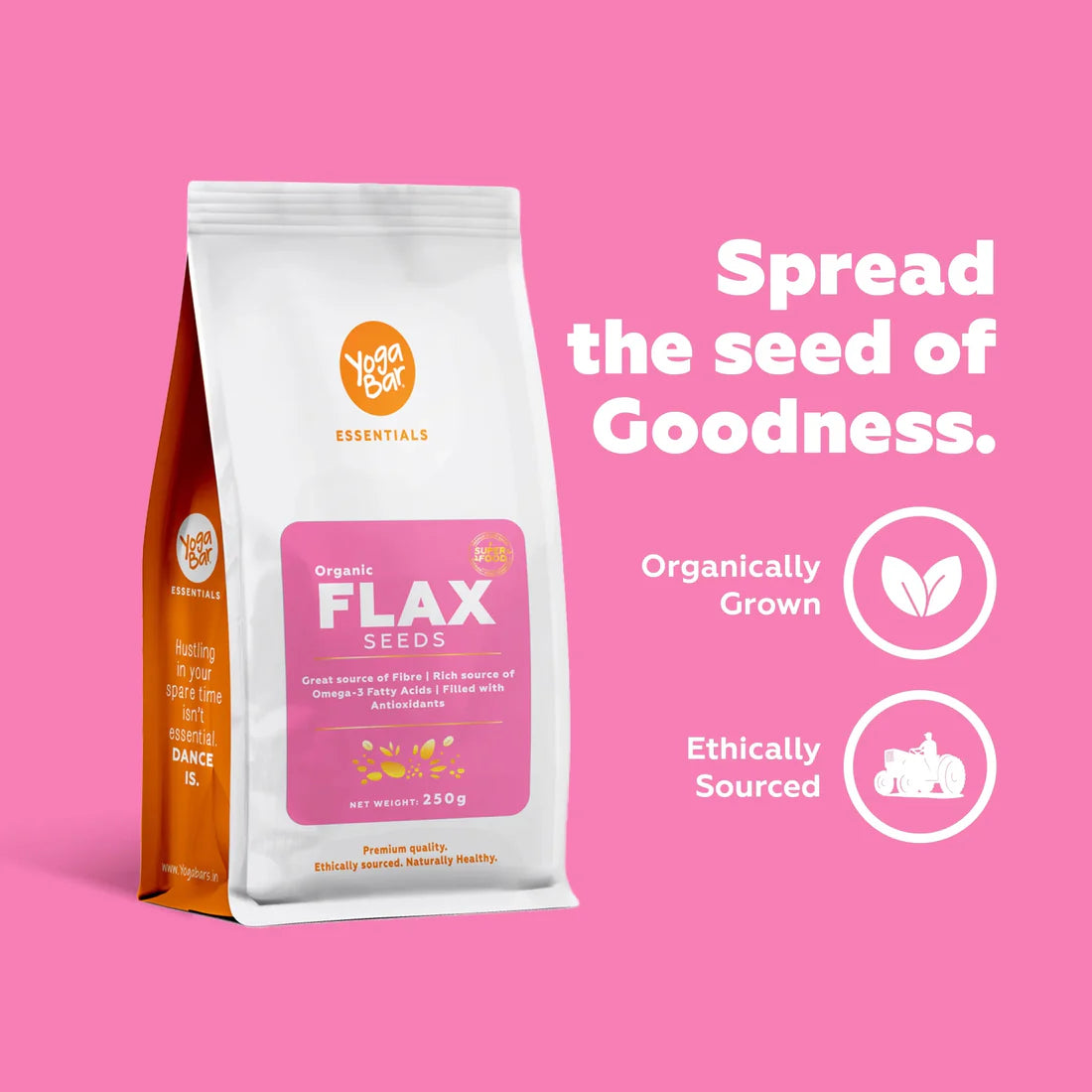 Organic Flax Seeds (250g x 1)