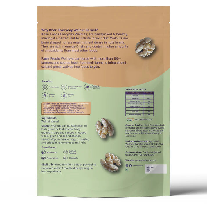 Premium Kashmiri Walnut Kernels - 400g