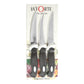 Stailess steel kitchen knife set