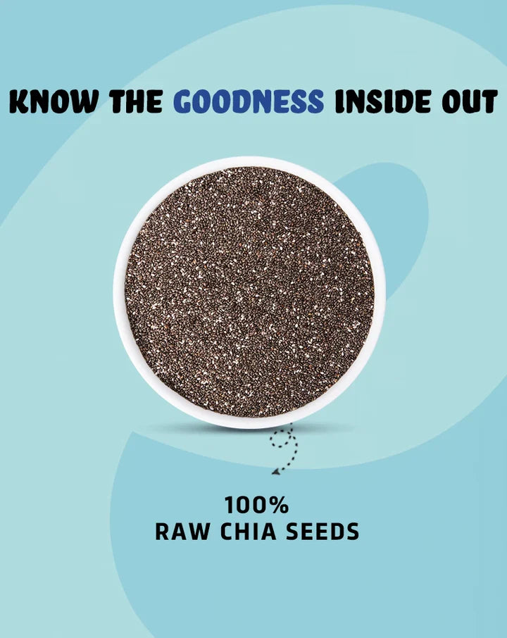 Healthy and Raw Chia Seeds