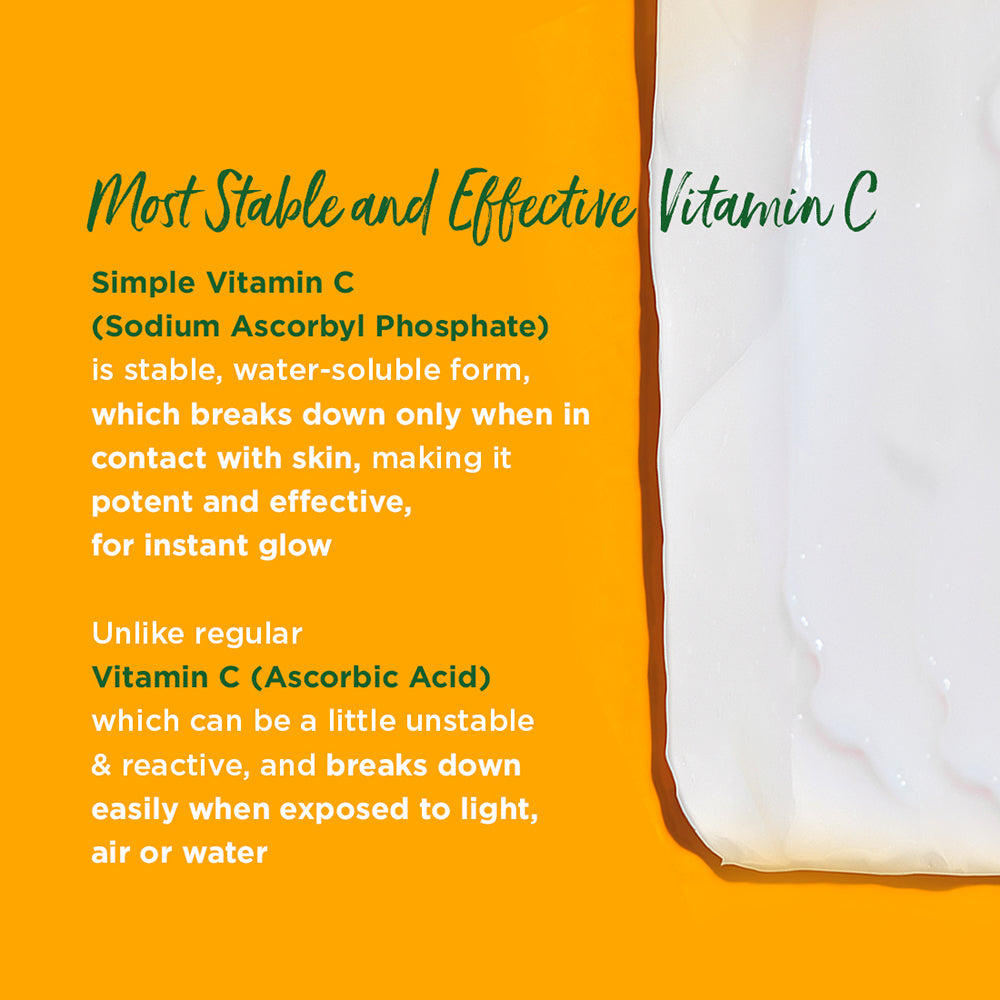 Vitamin C Moisturising Glow Gel with Vit C, E, Ginger Root and Natural Yuzu