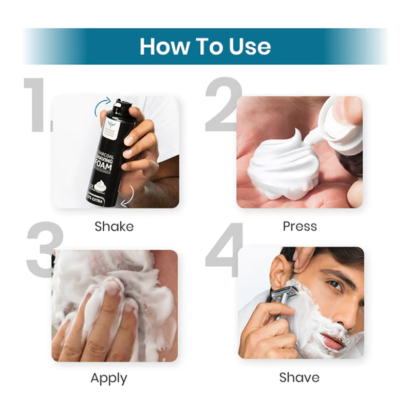 How to use Shaving foam