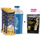 Blueberry Protein Bar and Shaker Combo with Free Whey Isolate Sample