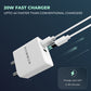 Fast Charging Adapter - Dual Port USB and Type C Power Delivery