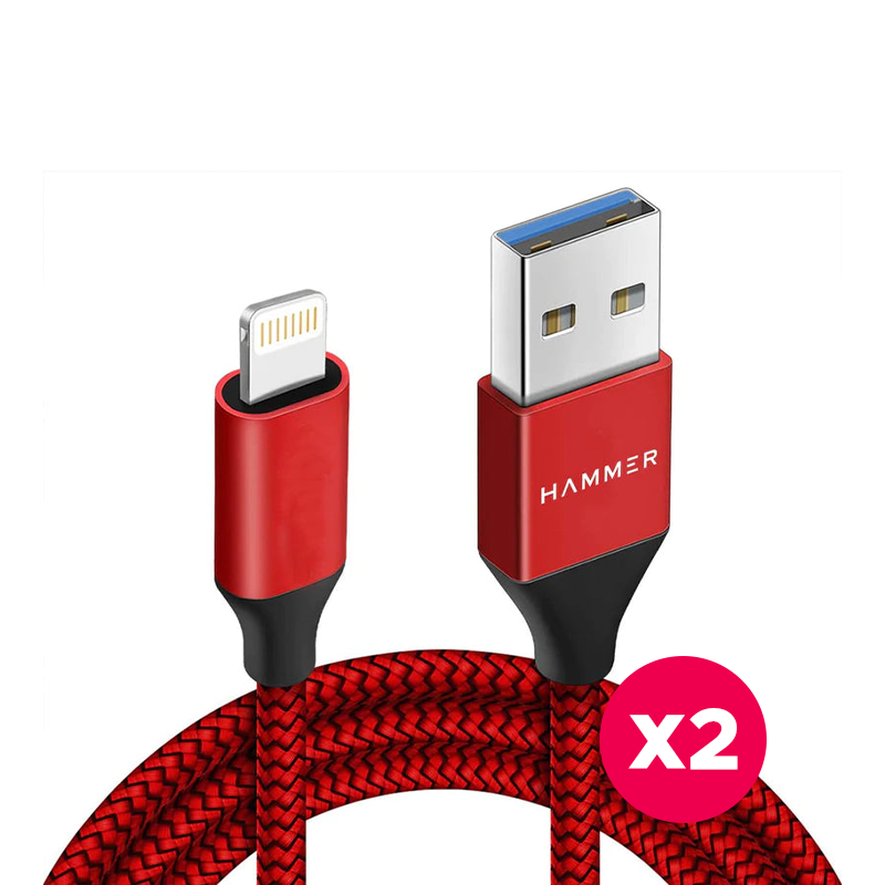 Fast Charging Lightning Braided Cable for iPhone - 1 Meter