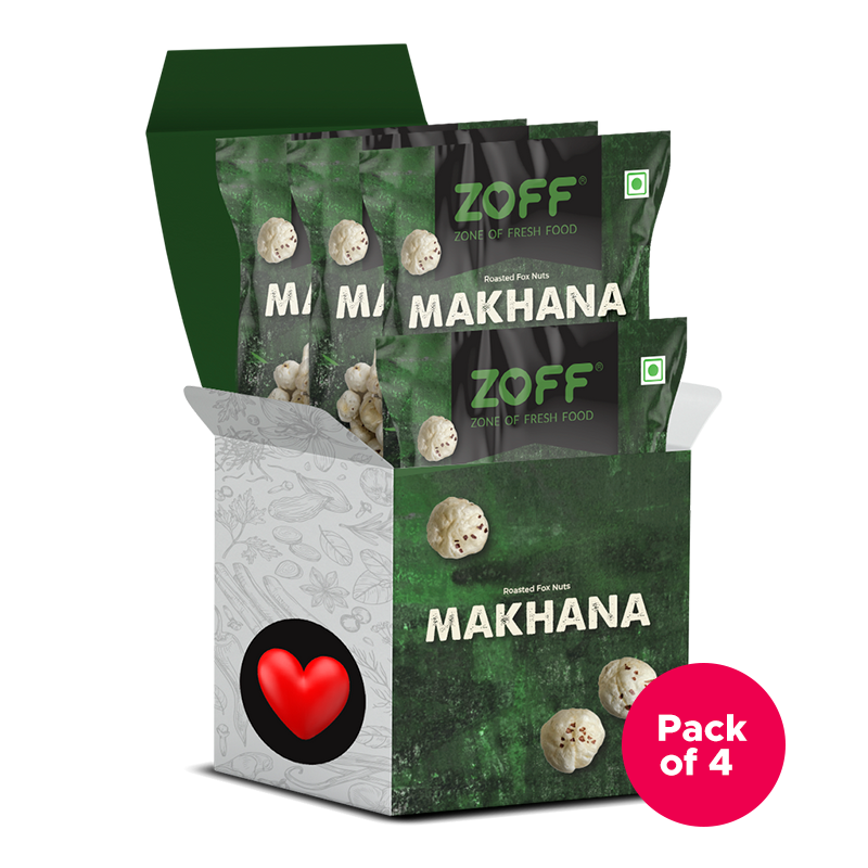 Roasted Makhana (Fox Nuts) - 100g each
